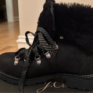 J. Crew, NIB, Nordic Winter Boots, Black, Size 8